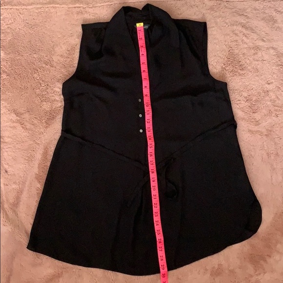 Black maternity blouse - Picture 4 of 4